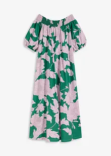 Carmen jurk van puur katoen met print, bonprix