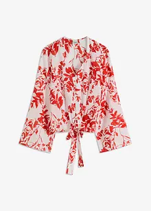 Gedessineerde blouse van puur katoen, bonprix