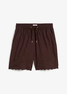 Short met zijde, bonprix
