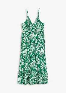 Gedessineerde Jurk met spaghettibandjes, bonprix