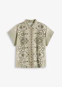 Oversized shirt met paisley motief, bonprix