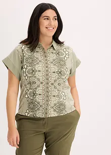 Oversized shirt met paisley motief, bonprix