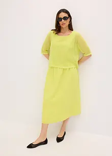 Jurk in 2-in-1 look, bonprix
