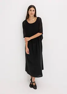Jurk in 2-in-1 look, bonprix