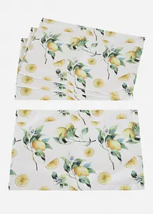 Placemats (set van 4) met citroenprint, bonprix
