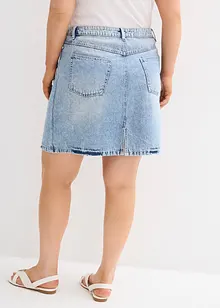 Spijkerrok mid waist, low stretch, bonprix