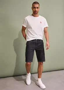 Stretch jeans bermuda, relaxed fit, bonprix