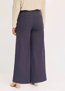Twill broek met docoratieve knopen, bonprix