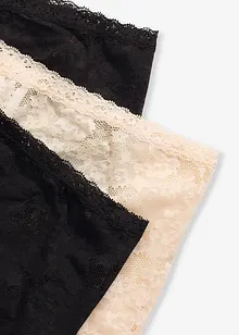 Dames boxer van kant (set van 3), bonprix