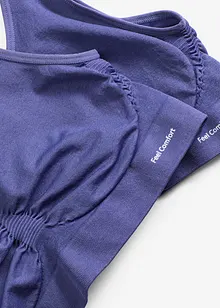 Feel Comfort seamless bralette (set van 2), bonprix