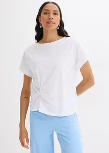 T-shirt met een knoopdetail, bonprix