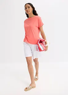 T-shirt met een knoopdetail, bonprix