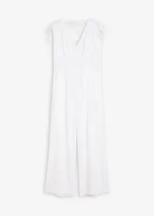 Jumpsuit van gestructureerde crêpe, bonprix