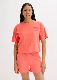 Oversized T-shirt van biologisch katoen, bonprix
