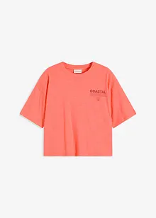 Oversized T-shirt van biologisch katoen, bonprix