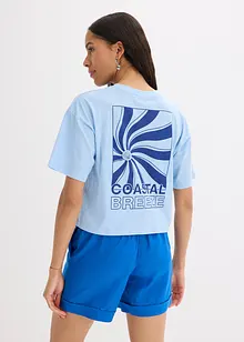 Oversized T-shirt van biologisch katoen, bonprix