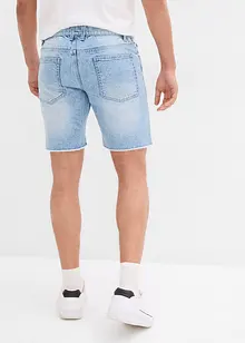 Lange jeans short met open zoom, relaxed fit, bonprix