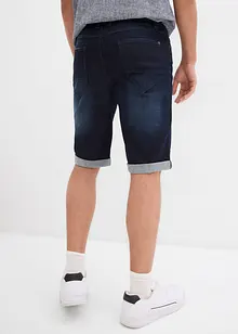 Stretch jeans bermuda met omgeslagen zoom, regular fit, bonprix