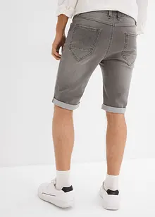 Stretch jeans bermuda met omgeslagen zoom, regular fit, bonprix