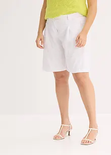 Short in een lichte linnenmix, bonprix