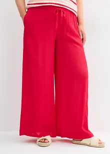 Wijde broek van soepele viscose, bonprix