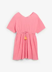 Kaftan jurk van gestructureerde crinkle, bonprix