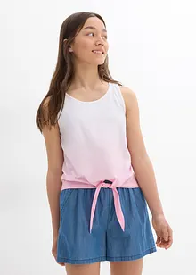 Top van biologisch katoen (set van 2), bonprix