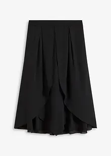 Midi rok met ruches, bonprix