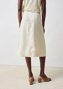 Wikkelrok van puur linnen, bonprix