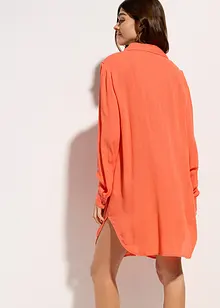 Lange strandblouse van viscose, bonprix