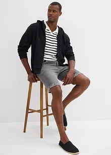 Stretch jeans bermuda, regular fit, bonprix