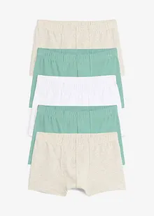 Boxershort met biologisch katoen (set van 5), bonprix