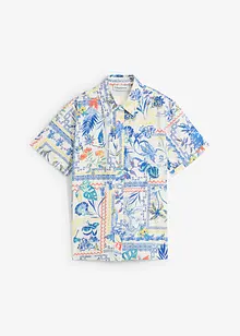 Overhemdblouse met zijde, bonprix