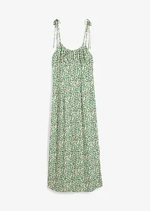 Jurk met spaghettibandjes van soepele viscose, bonprix
