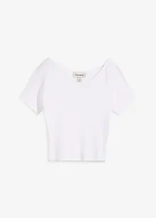 Aansluitend T-shirt van puur biologisch katoen, bonprix