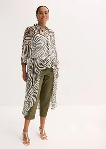 Lange chiffon blouse, bonprix