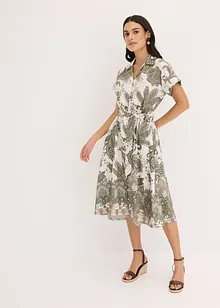 Jurk met ceintuur, bonprix