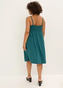 Jurk met spaghettibandjes, bonprix