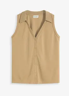 Viscose piqué polotop, bonprix