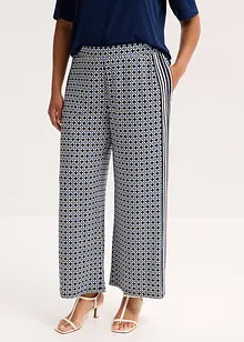 Jersey broek met een minimalistisch design, bonprix