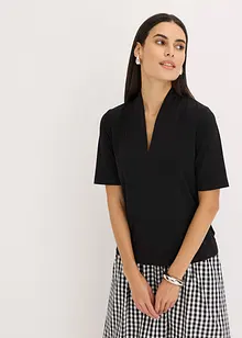 Shirt met een kelkkraag, bonprix