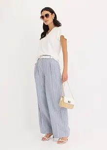 Shirt van viscose met knopen, bonprix