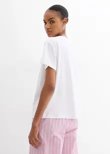 T-shirt met een print van biologisch katoen, bonprix