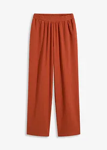 Jersey broek van crèpe, bonprix