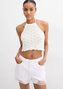 Gebreide neckholder top, bonprix