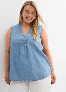 Denim blousetop, bonprix