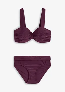 Balconette bikini met gewatteerde bandjes (2-dlg. set), bonprix