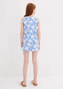 Jersey top en korte broek (2-dlg. set) van biologisch katoen, bonprix