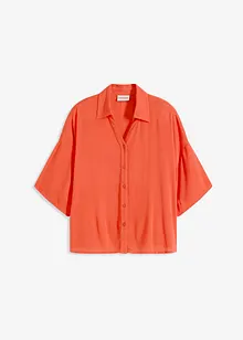 Strandblouse van viscose met korte mouwen, bonprix
