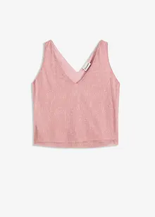 Cropped top met diep decolleté, bonprix